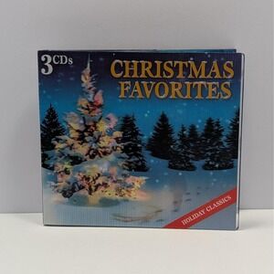 Christmas Favorites 3 CD set by Various Favorite Artists 15 songs on each CD